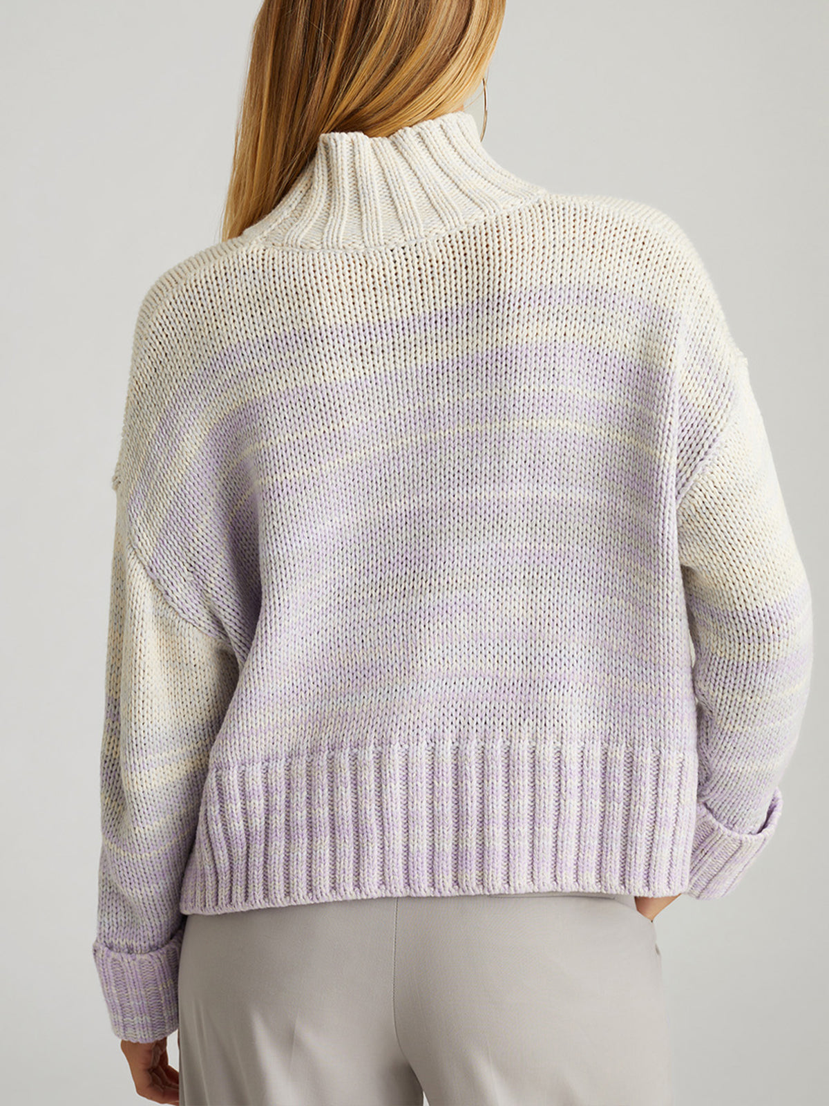 Blair: Ombre Mockneck Pullover