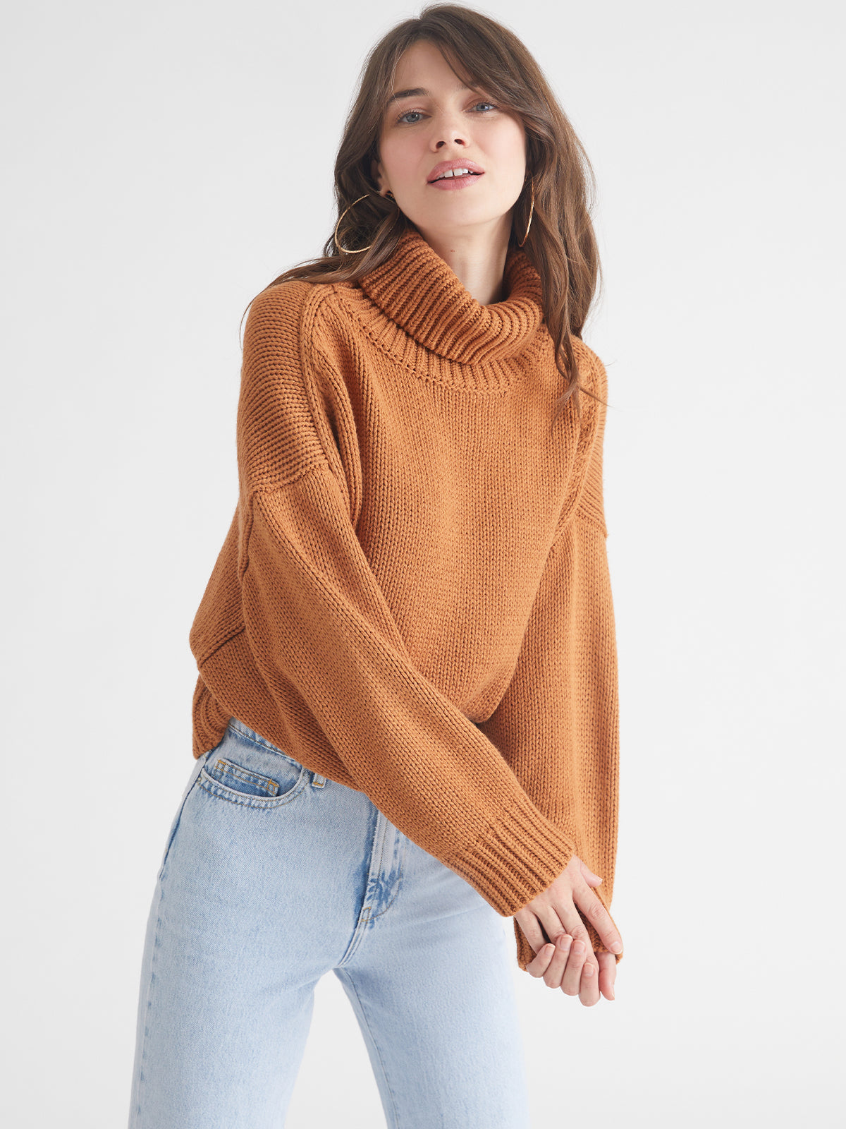 Edie: Chunky Turtleneck Pullover