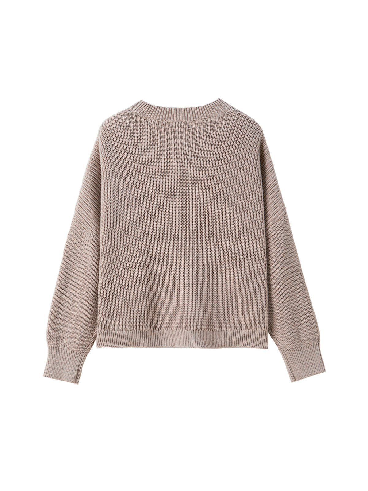 Charli: 100% Cotton Hi-Lo Crewneck Pullover