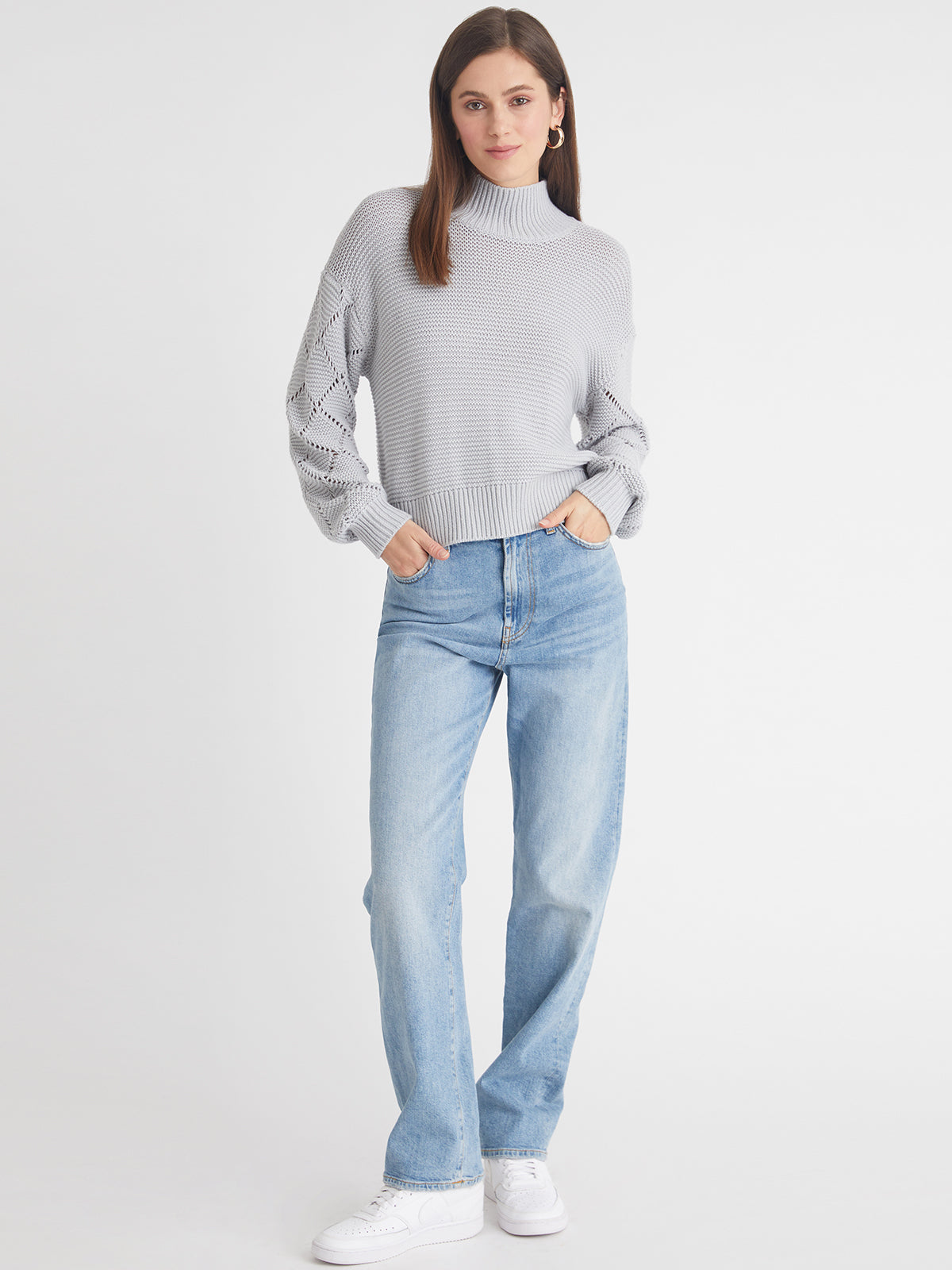 Talia: Diamond Stitch Pullover