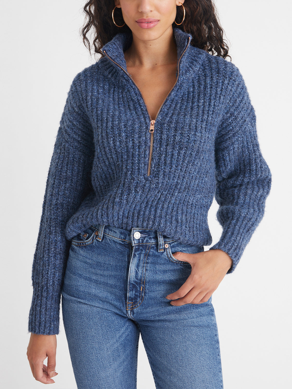 Jackie: Half- Zip Front Pullover