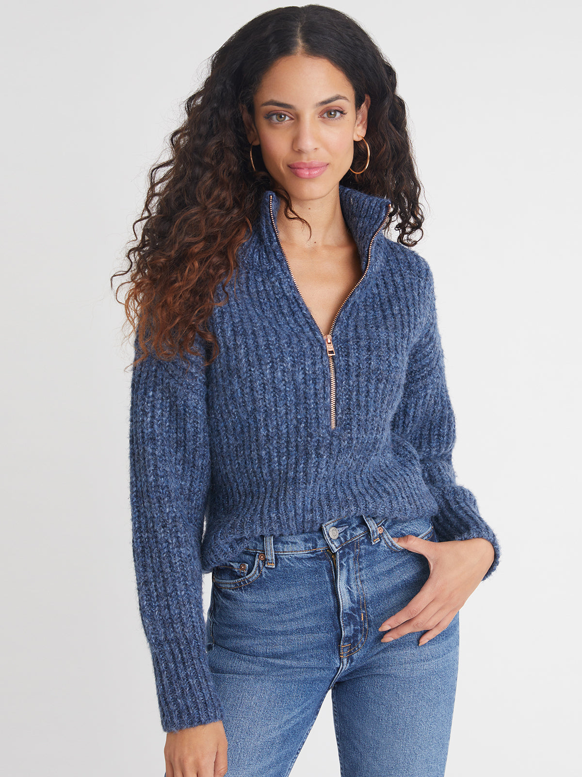 Jackie: Half- Zip Front Pullover