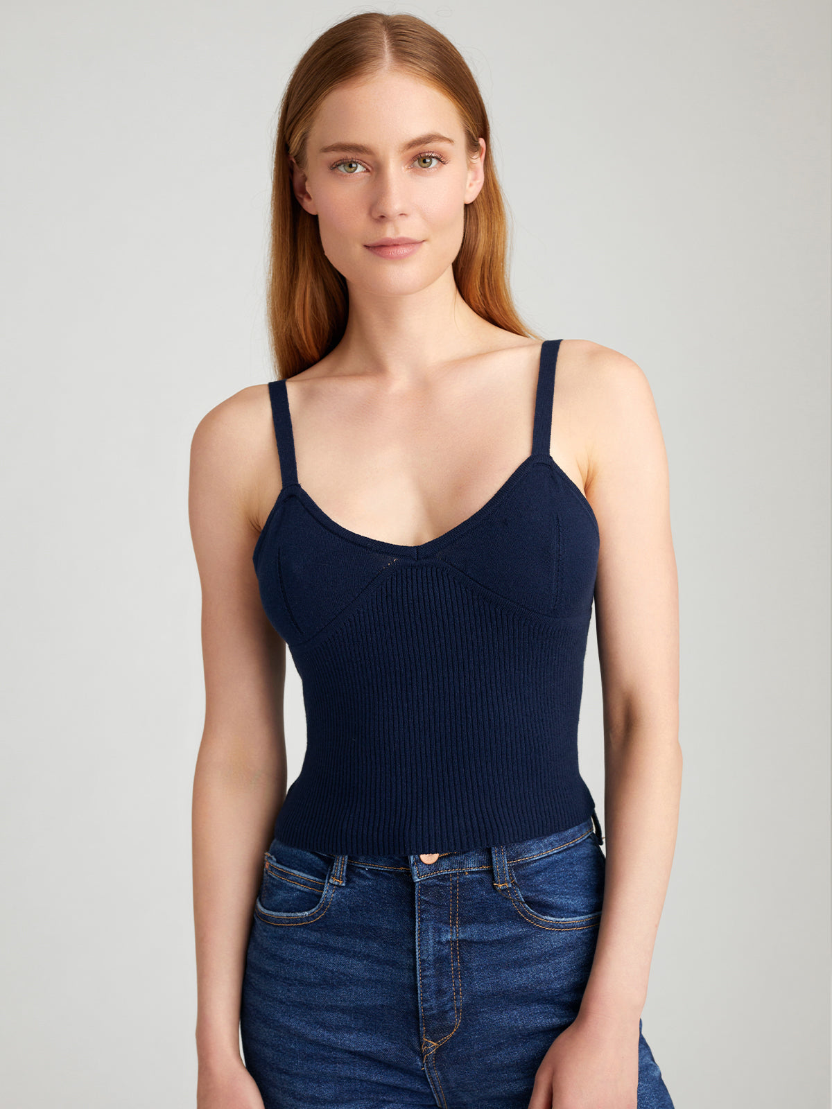 Liv: Rib Crop Tank