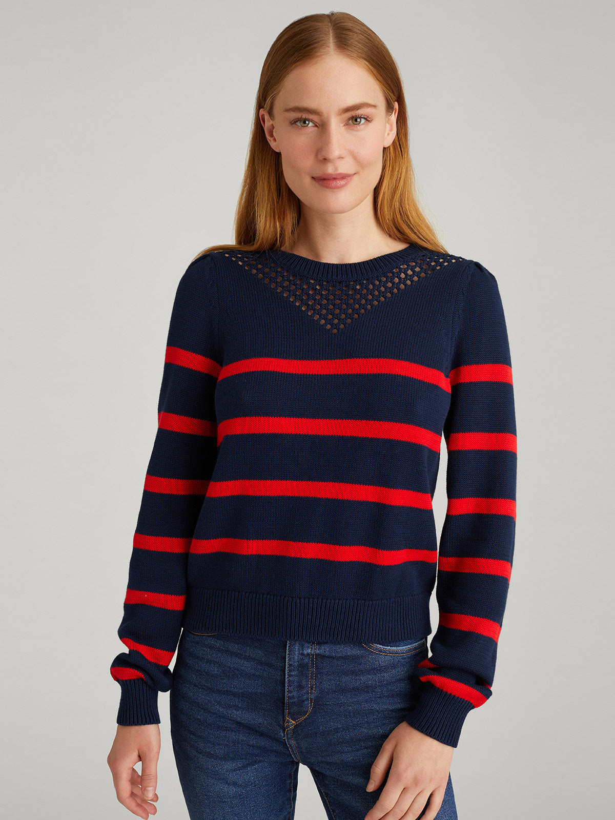 Lucy: Stripe Pullover