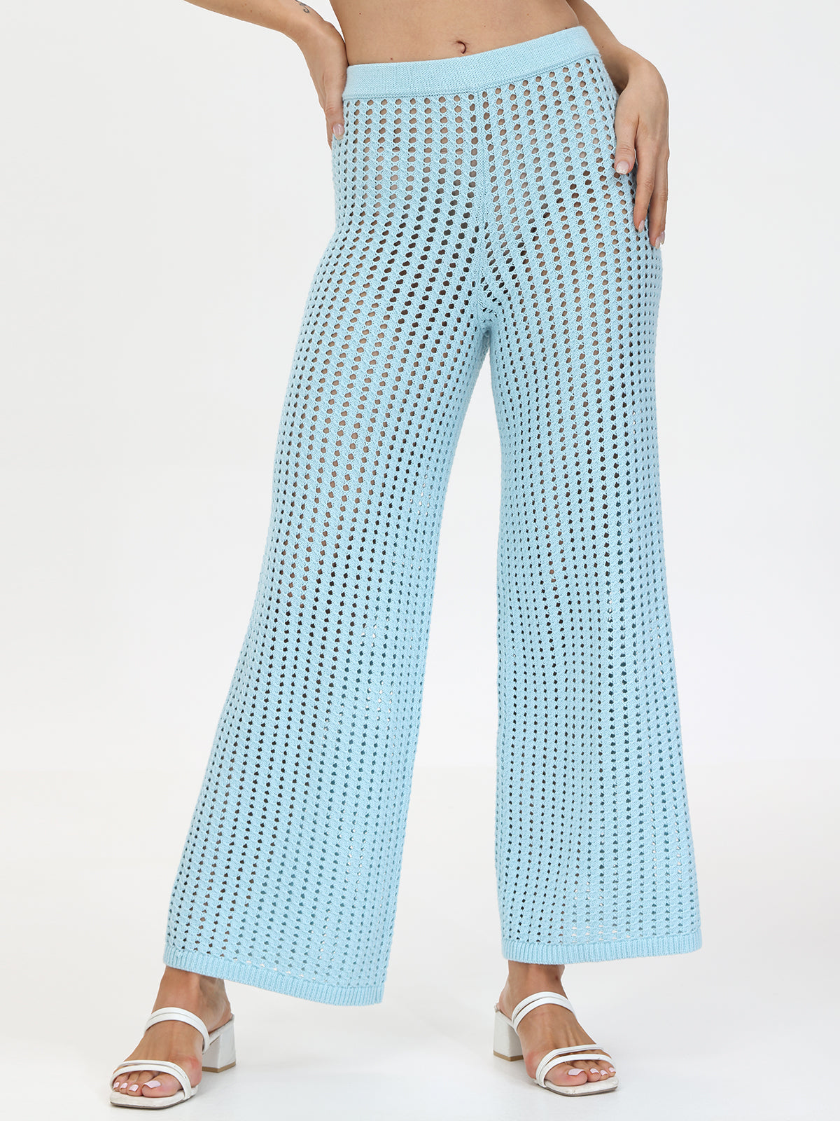 Lindsey: 100% Cotton Pointelle Pants