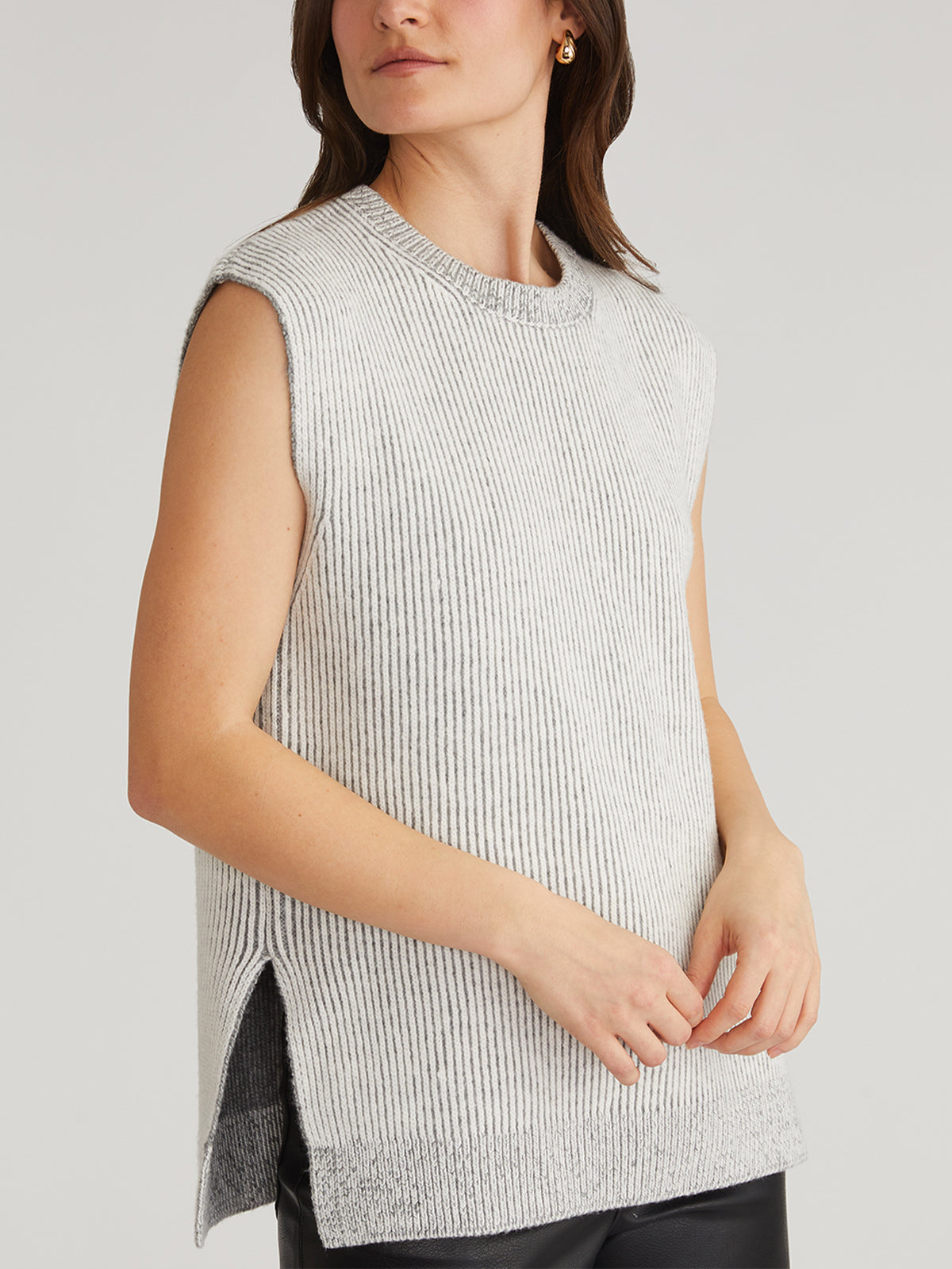 Jasmine: Contrast Rib Vest