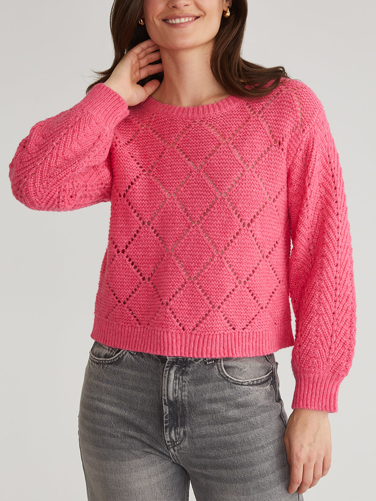 Kelsey: Pointelle Pullover