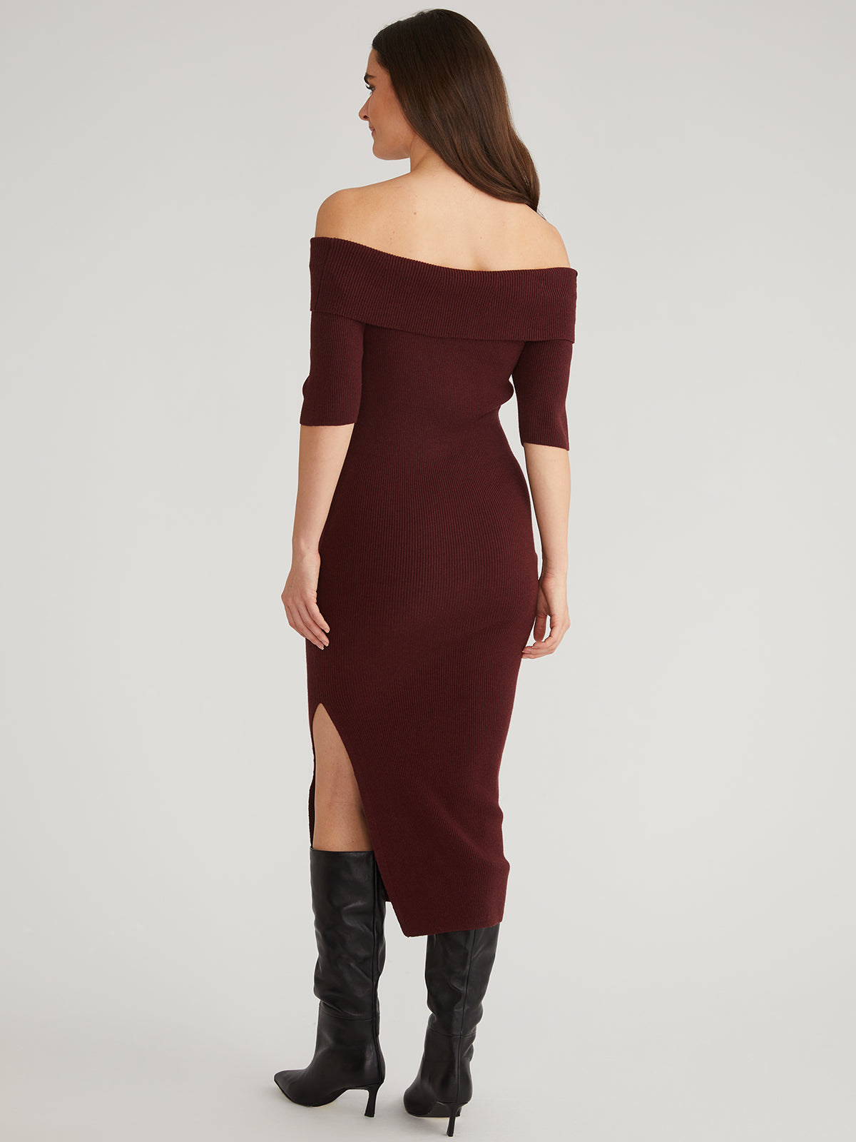 Jennifer: Off Shoulder Midi Dress