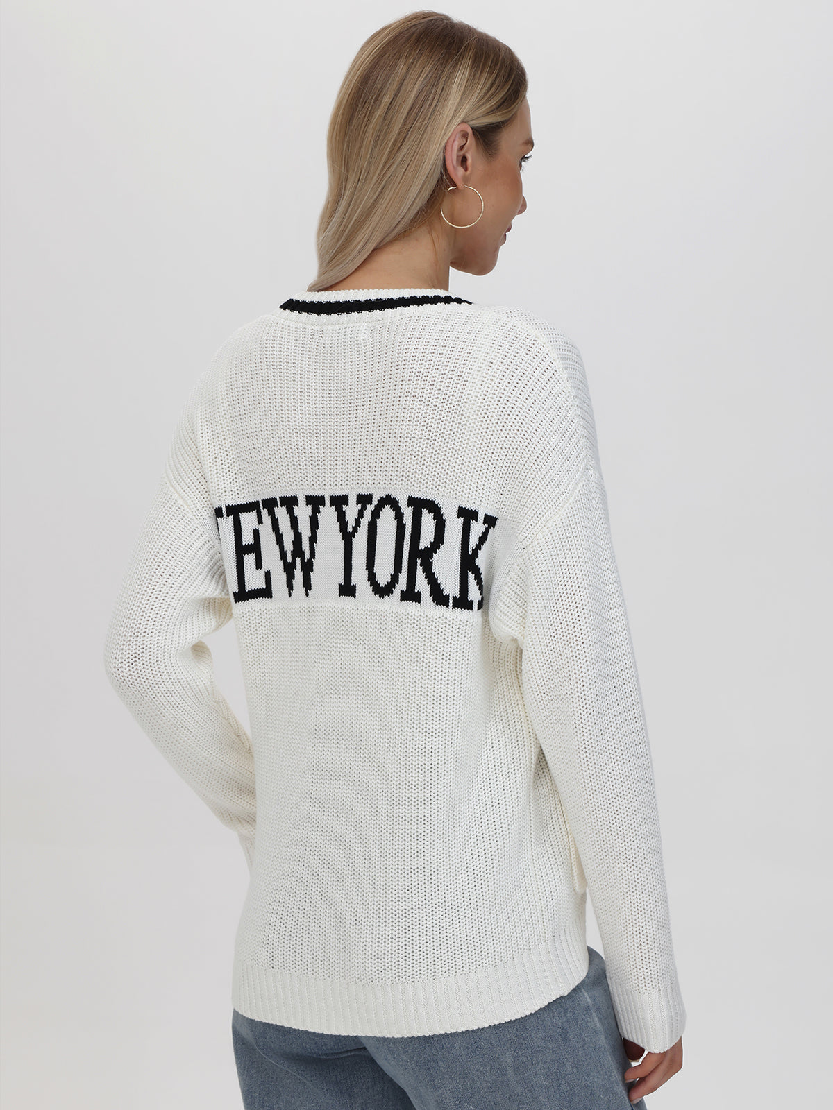 New York: 100% Cotton Grandpa Cardigan