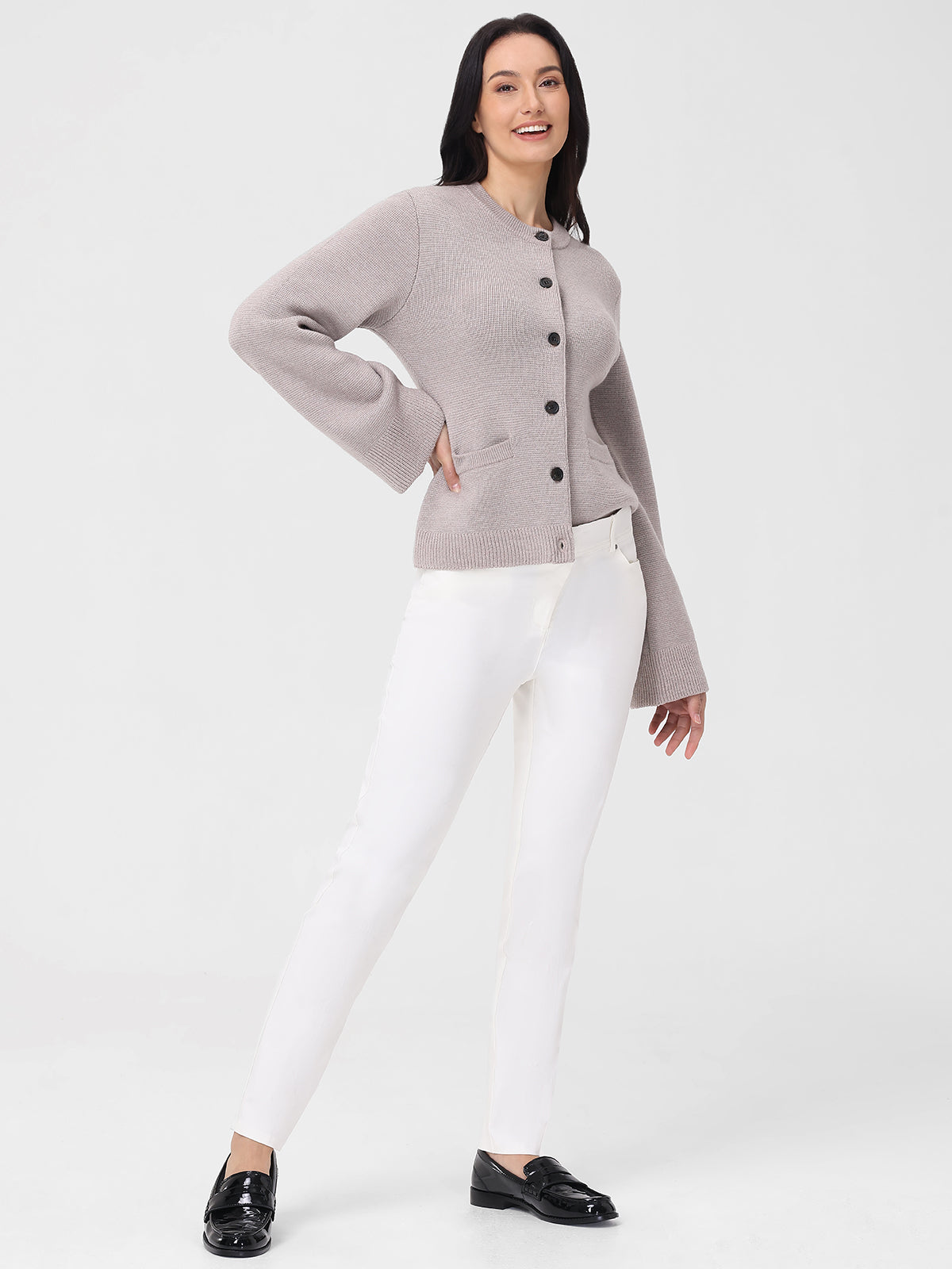 Catherine: Wool Cardigan