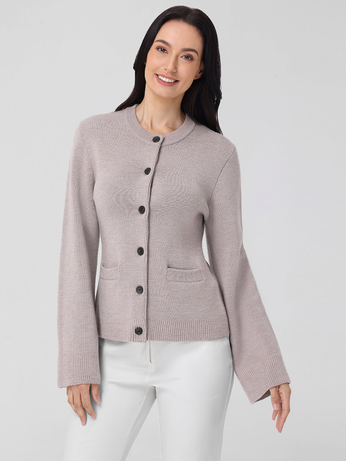 Catherine: Wool Cardigan