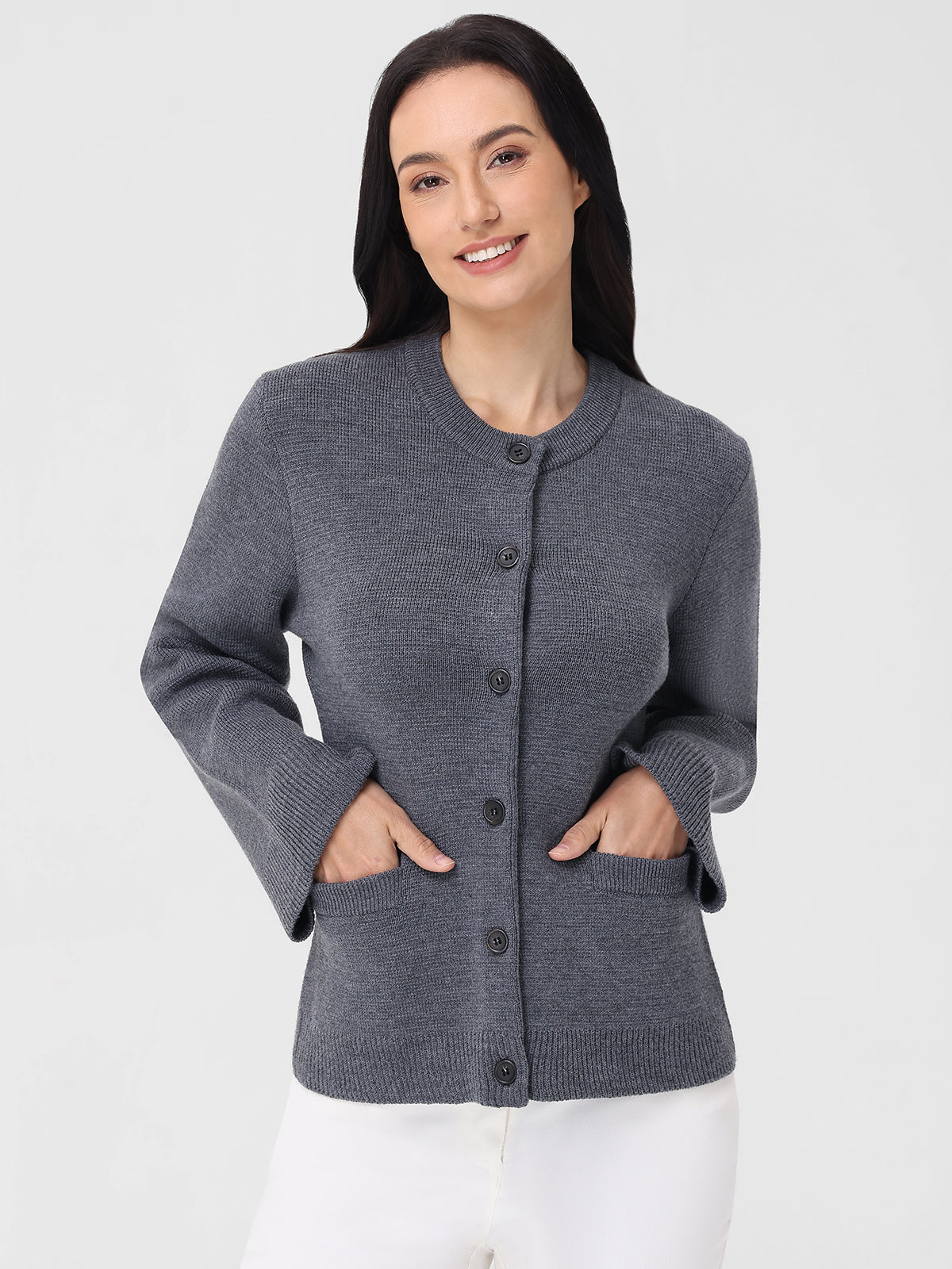 Catherine: Wool Cardigan