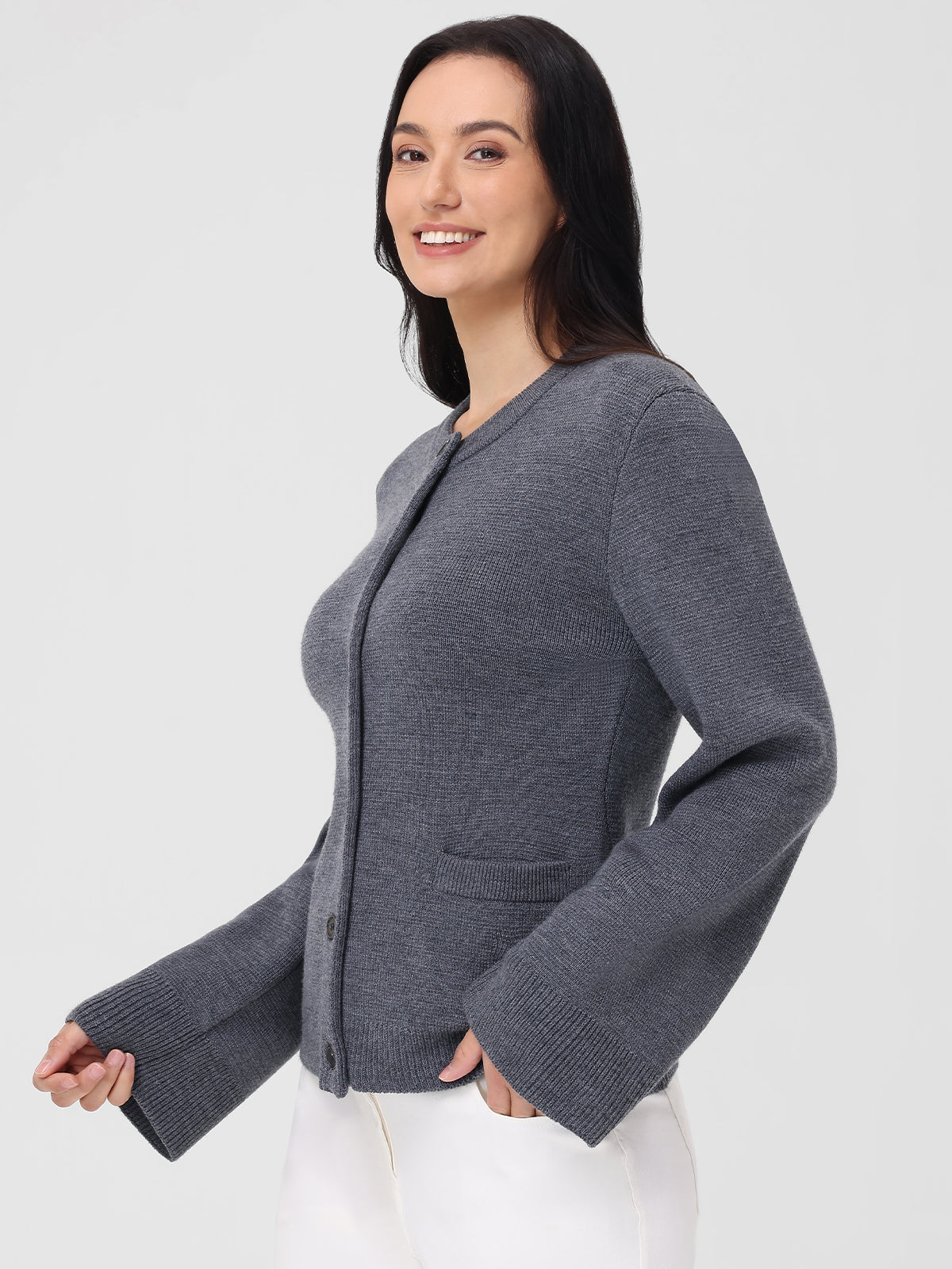 Catherine: Wool Cardigan