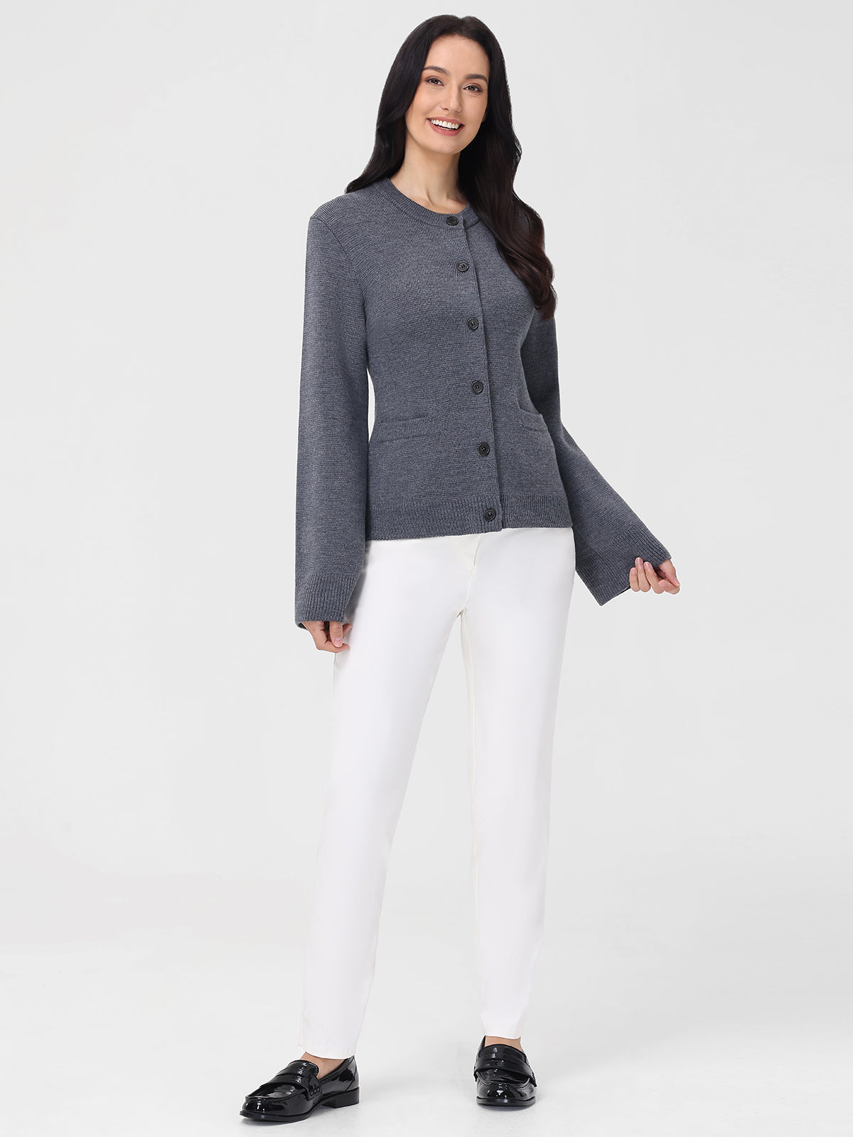 Catherine: Wool Cardigan