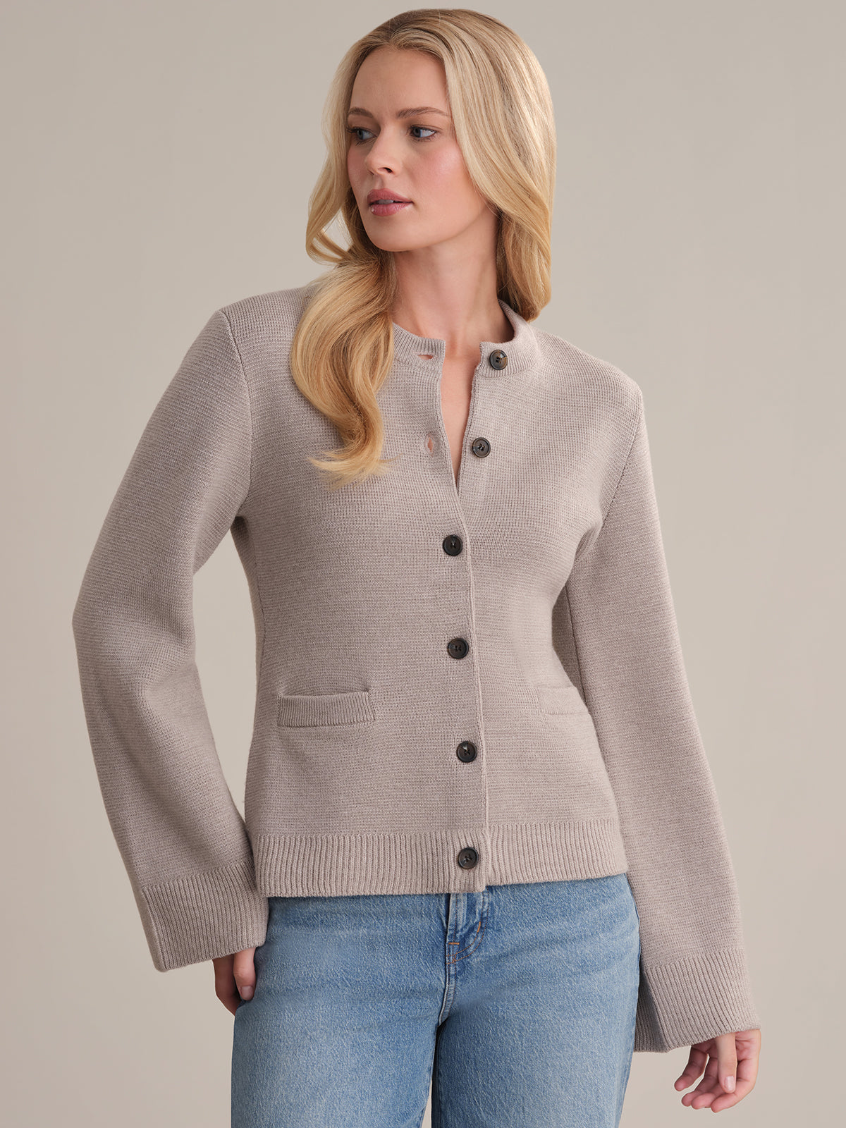 Catherine: Wool Cardigan