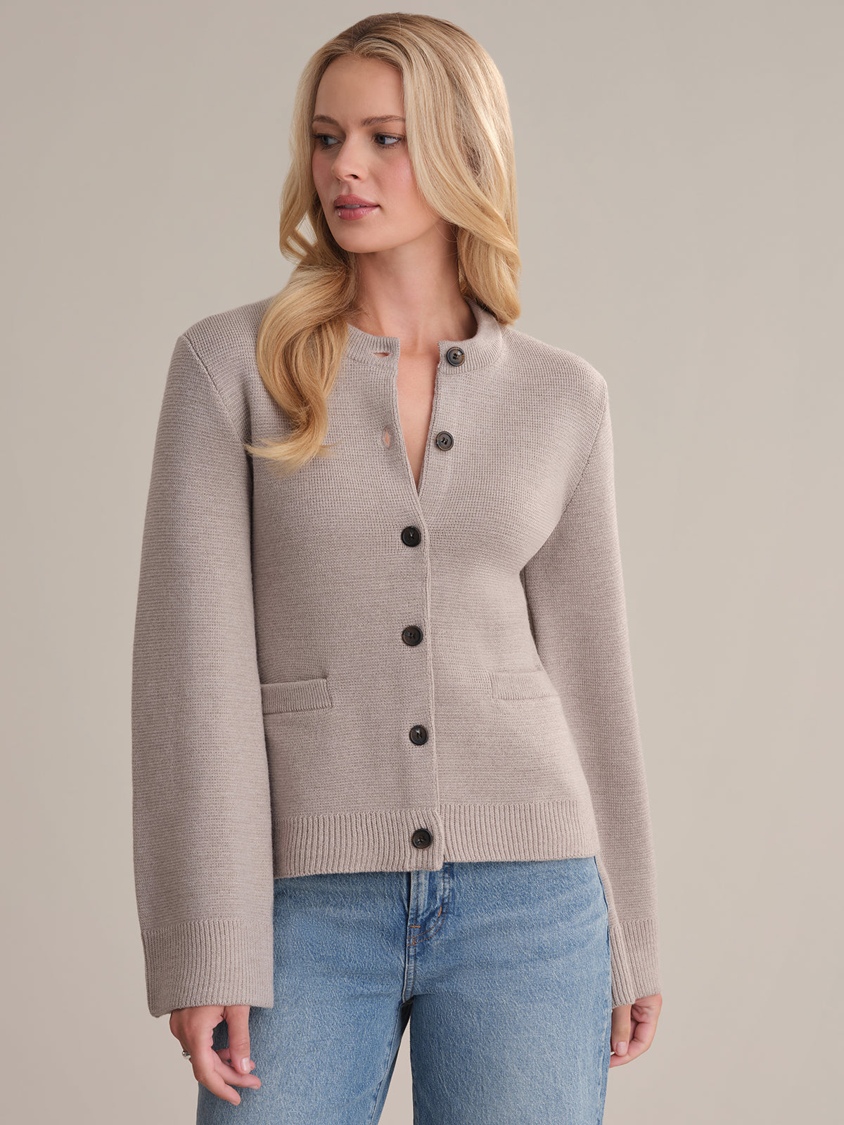 Catherine: Wool Cardigan