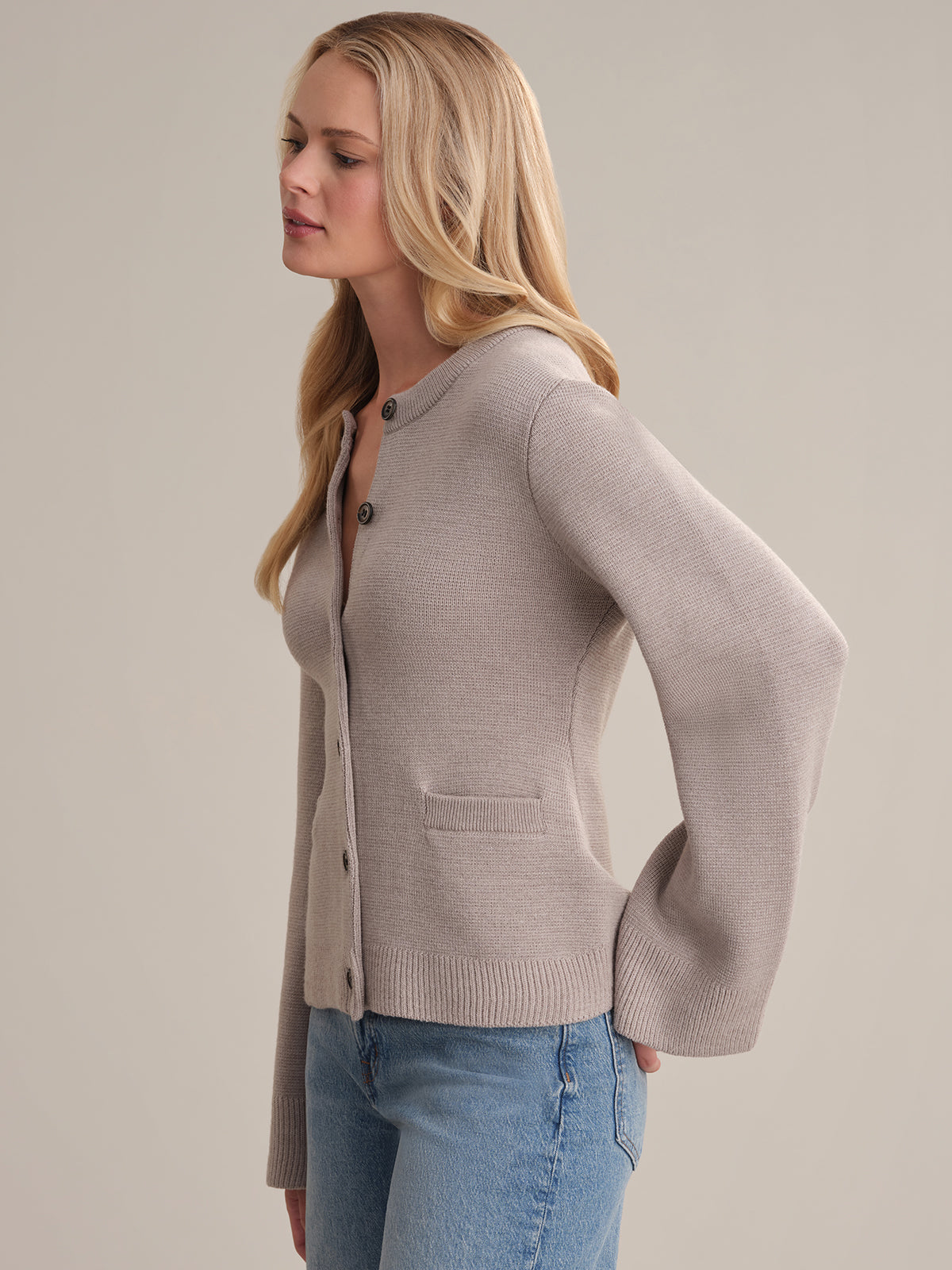 Catherine: Wool Cardigan