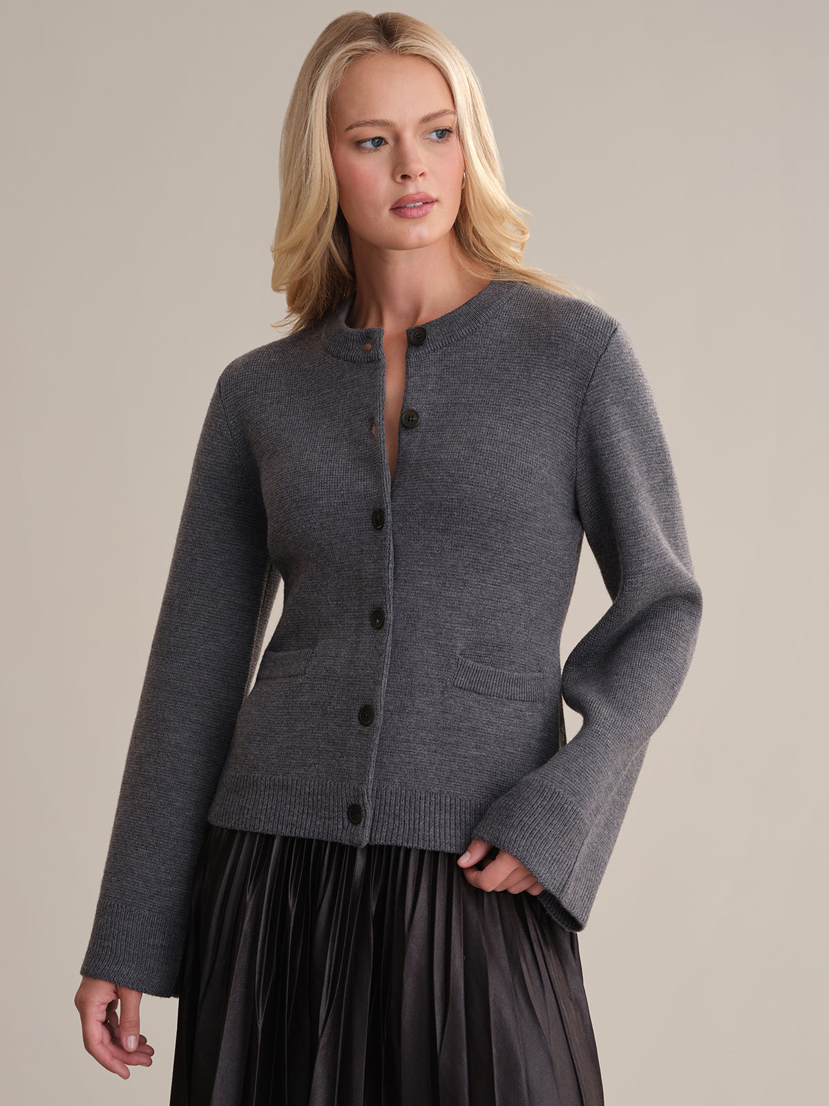 Catherine: Wool Cardigan