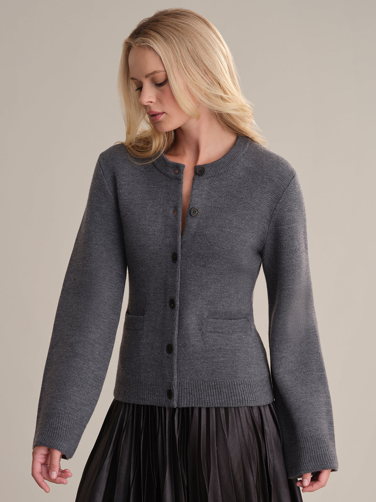 Catherine: Wool Cardigan