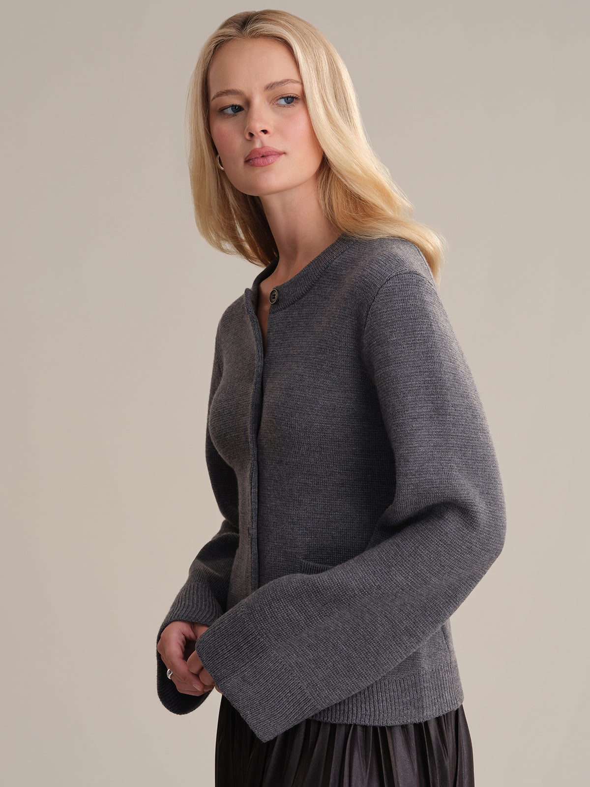 Catherine: Wool Cardigan