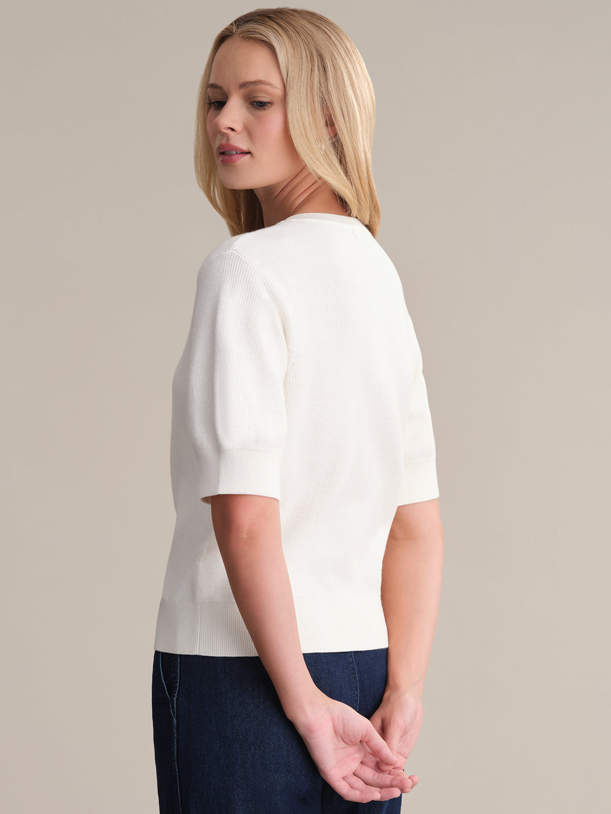 Carlota: Puff Sleeve Cotton Top