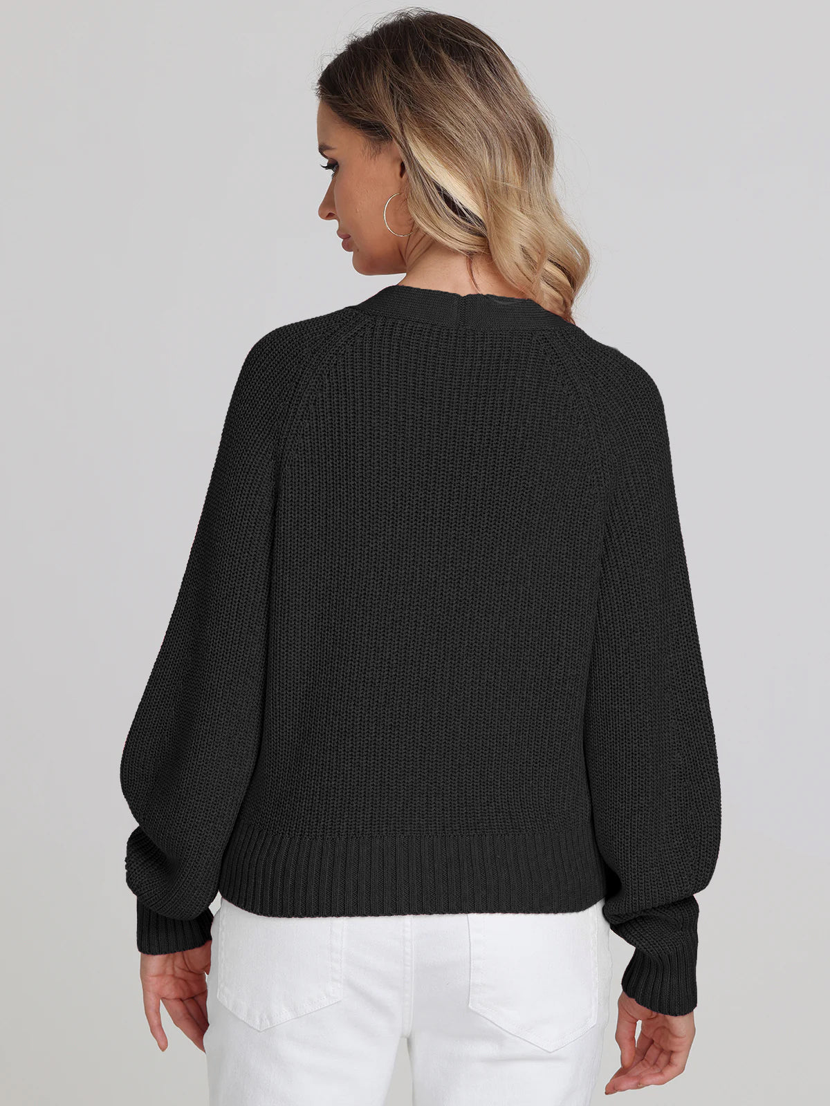 Rumi: Shaker Stitch Cotton Cardigan