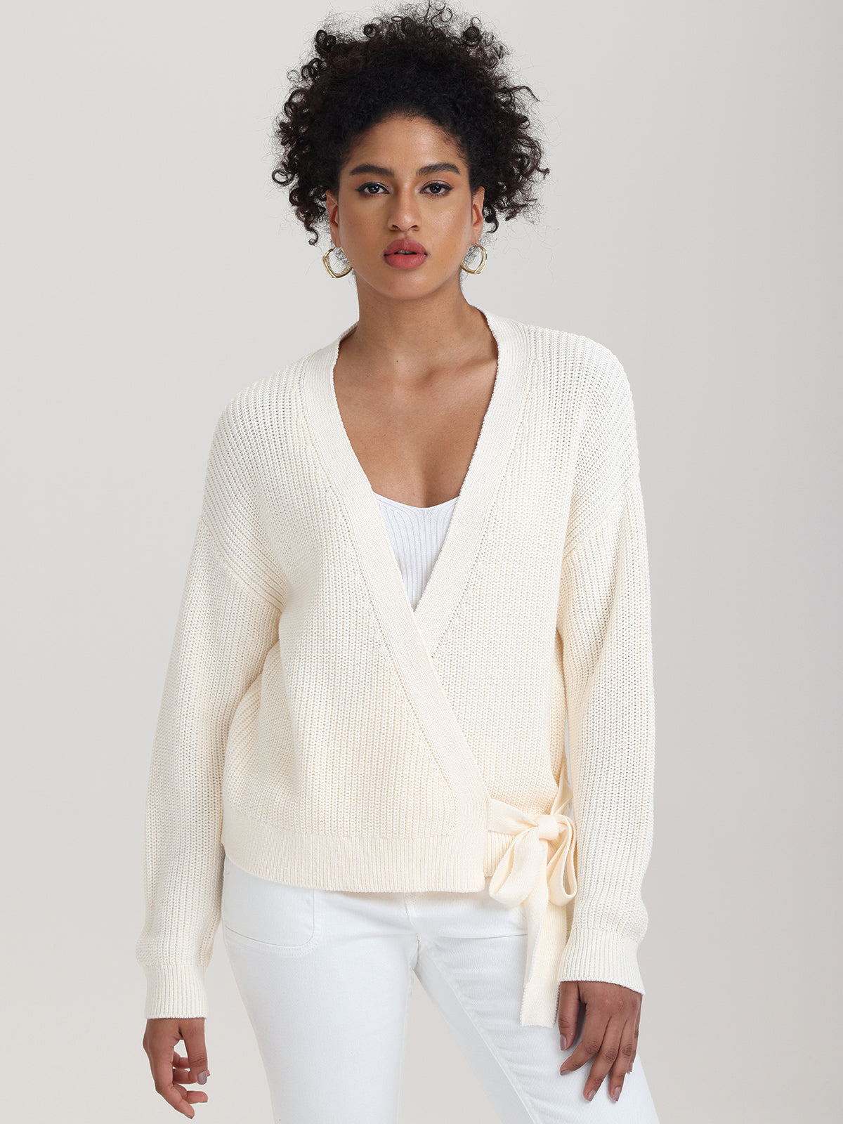 Maisy: 100% Cotton Wrap Cardigan