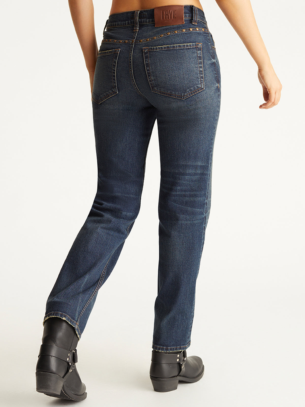 Low-Rise Straight-Leg Jeans